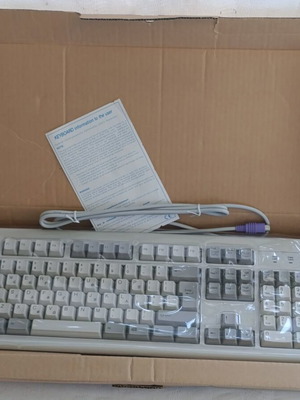 Fujitsu Siemens Vintage Keyboard PS/2 KWD-205 New Old Stock