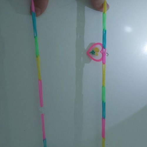 Plexi flexi children's bracelets new, colorful, set of 4