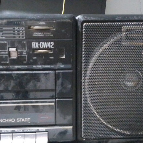 Panasonic Boombox 80s μεταχειρισμένο ραδιοενισχυτής με equalizer και bass boost