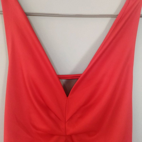 Maxi off-shoulder dress Parizianista like new, red