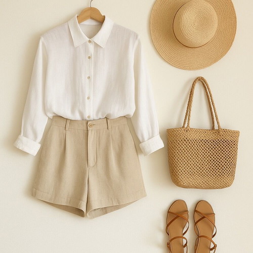 White Zara shirt long 100% ramie like new, size XL