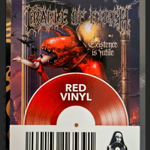 Cradle Of Filth Existence Is Futile 2x винил LP албум лимитирано издание като ново