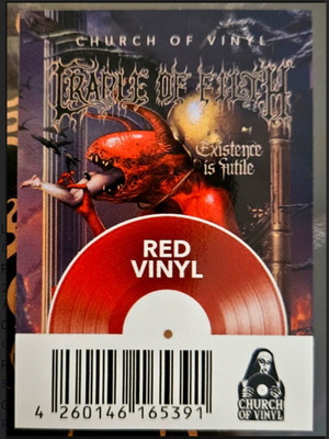 Cradle Of Filth Existence Is Futile 2x винил LP албум лимитирано издание като ново