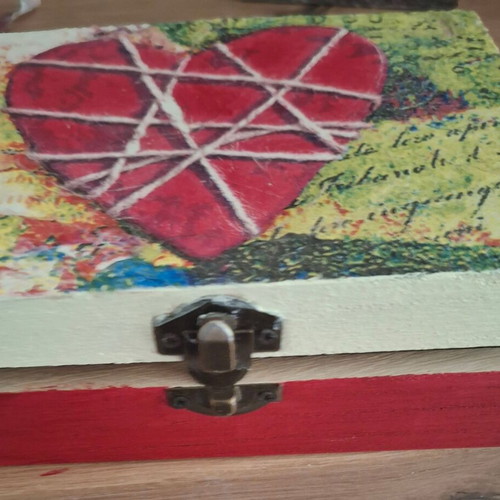 Handmade wooden box new