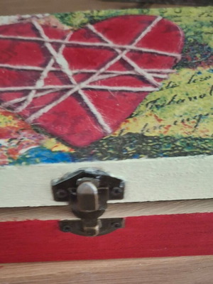 Handmade wooden box new