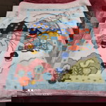  3κουβέρτες βελουτέ κούνιας + ΔΩΡΟ 2 κουβερτούλες καροτσιού