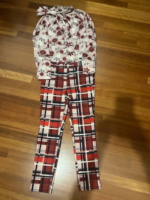 Nejma shirt and pants multicolor, size Small/Medium, new
