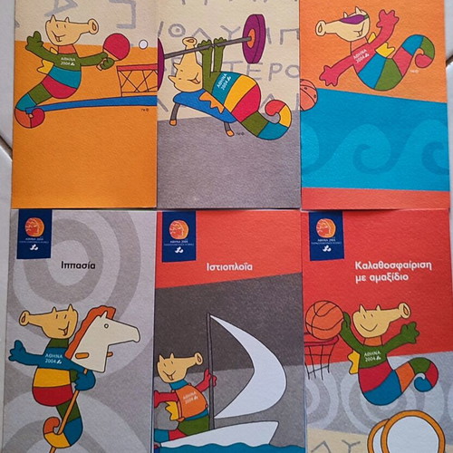 Collectible Brochures of 19 Paralympic Sports Athens 2004 New