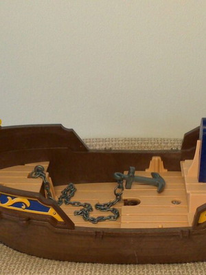 Playmobil Harbor Patrol Boat 70412 used