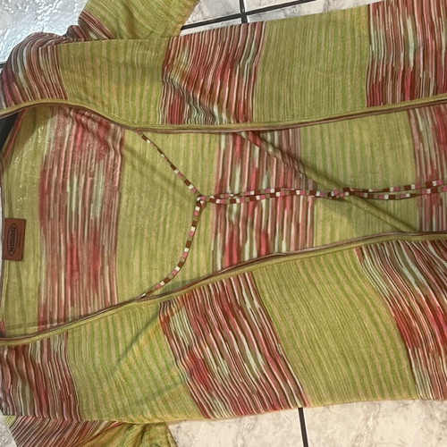 Missoni long knit dress cardigan, multicolor