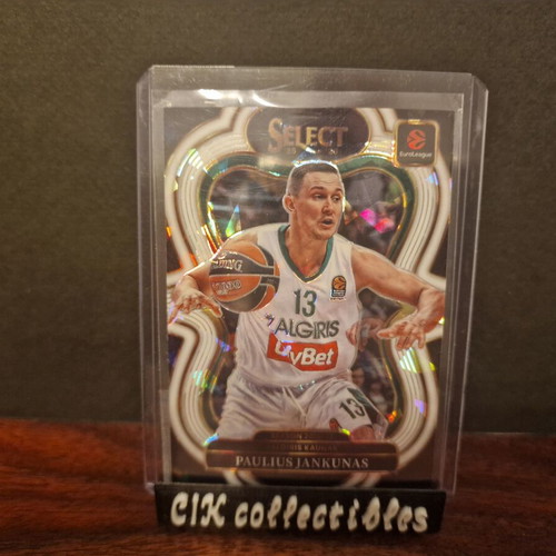 Panini Euroleague Select Zalgiris Jankunas card new
