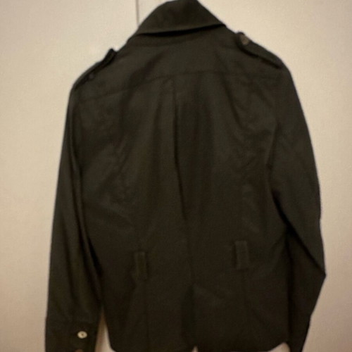 Zara khaki jacket with belt like new