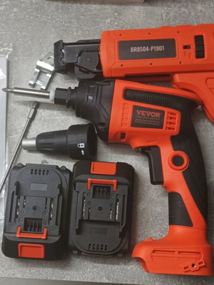 VEVOR 20V Cordless Drywall Screwdriver new with 2 batteries
