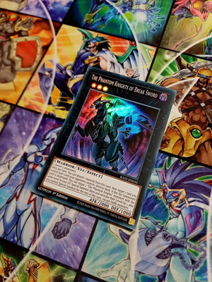 The Phantom Knights of Break Sword RA02 Super Rare Yu-Gi-Oh! card