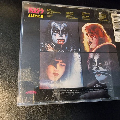 KISS Alive II 2CD used, remastered, rock