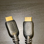 HDMI cable like new with protective caps