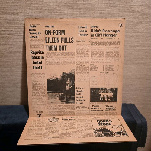 Jethro Tull Thick As A Brick vinyl record used, 1972 Greek edition