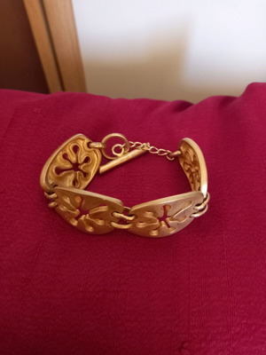 Ancient Greek Style Bracelet like new, steel, family heirloom