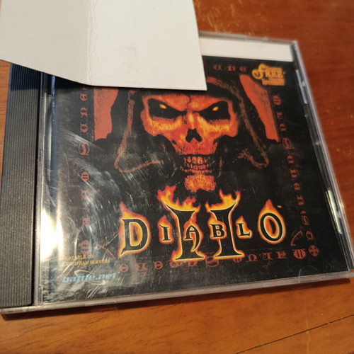 Diablo II PC install disc used