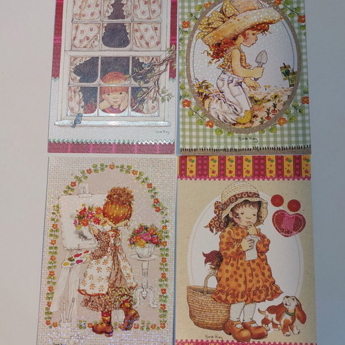 Sarah Kay cards new, 8 double pieces