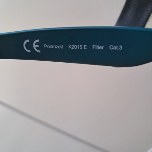 Invu K2015E polarized kids sunglasses, matte petrol