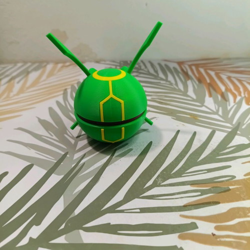 Pokéball Rayquaza like new 3D printed collectible