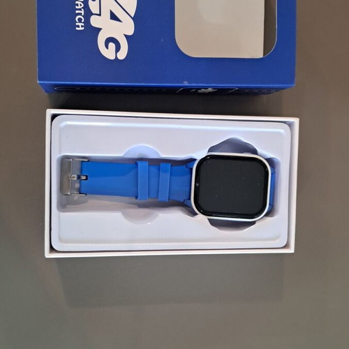 Smartwatch KT19 Pro like new, GPS, video call, Wi-Fi, Greek menu, blue