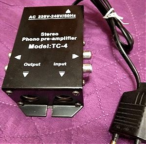STEREO PHONO  PRE-AMPLIFIER  MODEL TC-4.