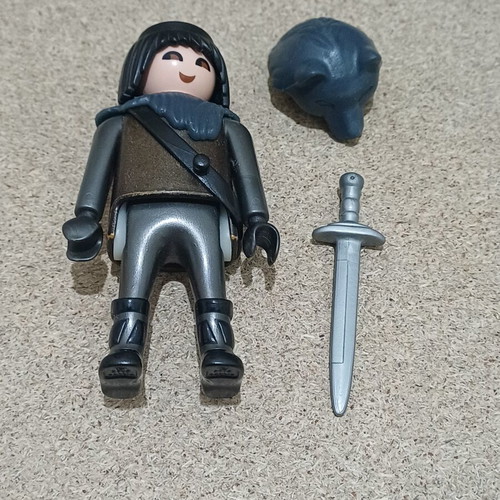 Playmobil Wolf Knight figure like new