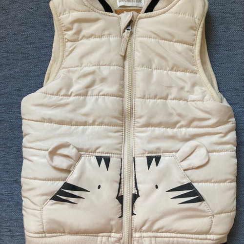 Orchestra sleeveless jacket for 23 months old