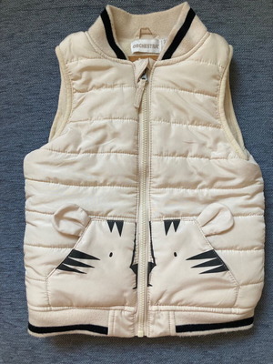 Orchestra sleeveless jacket for 23 months old