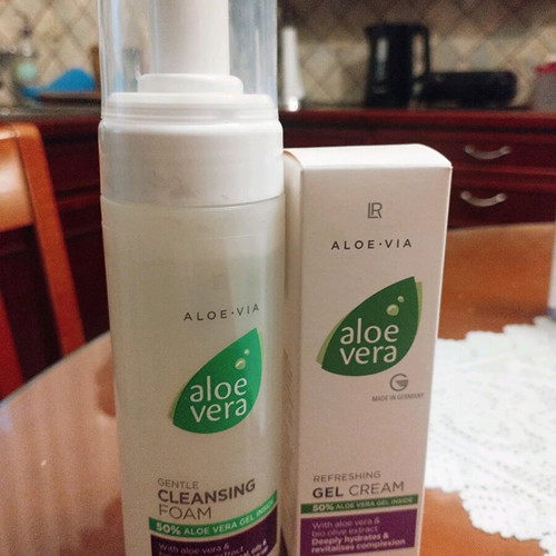 Aloe Vera skincare set for combination and oily skin new
