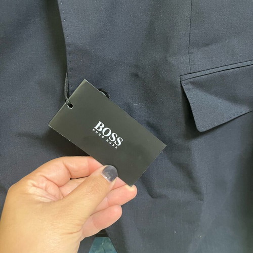 Boss jacket new, 98% virgin wool, blue, size S