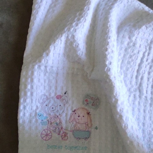 Baby blanket piqué used, brand NEF NEF