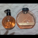 Set of shower gels and hand soap unused, 2 pieces