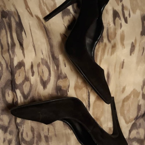 Bershka black pumps used, size 39