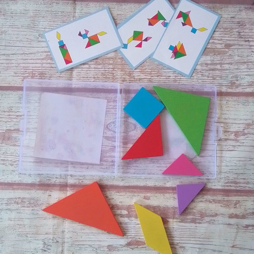 Junior Goodys wooden shape puzzle for kids used