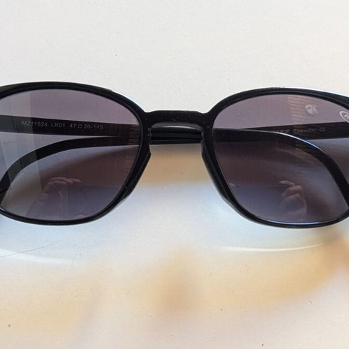 Moritz 11524 LK01 sunglasses used, black acetate, size 47