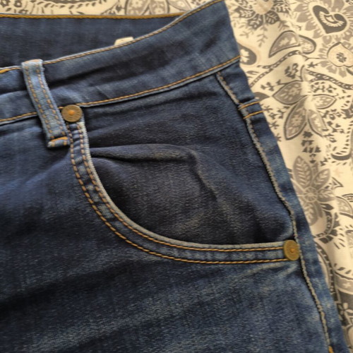 Dsquared2 men's jeans no 33 used, blue, size M