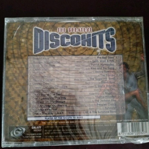 The Greatest Discohits CD new, cracked case