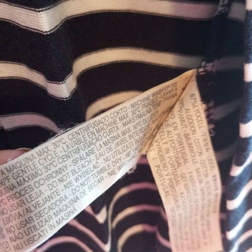 Massimo Dutti cardigan used blue-white, size S–M