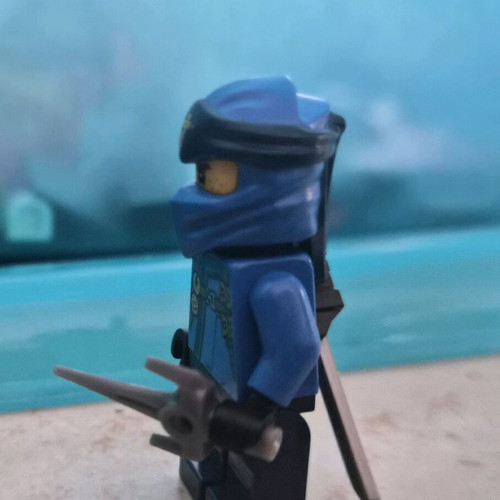 Ninjago Jay Minifigure Secrets of the Forbidden Spinjitsu Blue Ninja like new