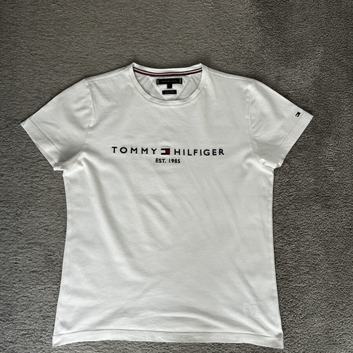 Tommy Hilfiger Heritage T-shirt like new, white, size S