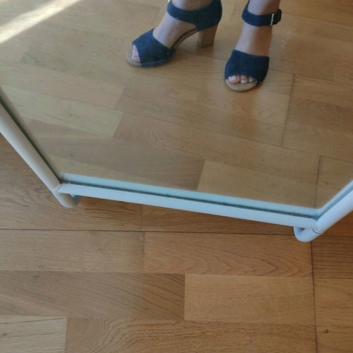 Clarks sandals size 36 like new, blue suede, plus cushion, 7cm