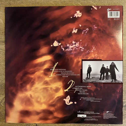Skin Games The Blood Rush vinyl record like new, 1989 alternative rock