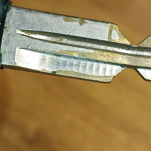 Vintage car key used