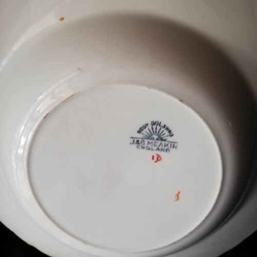 J&G Meakin England plates used, Sol series, set of 2