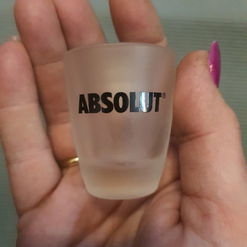 Set of 11 glass Absolut collectible shot glasses new