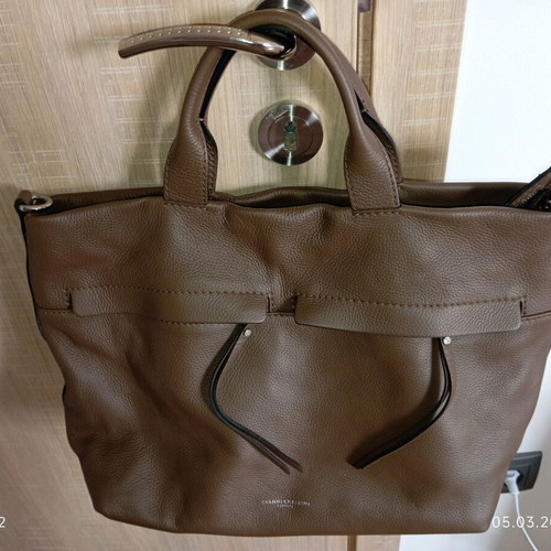 Gianni Chiarini leather handbag new, missing long handle