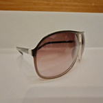 Dior Homme sunglasses, brown gradient lenses, brown and white frame